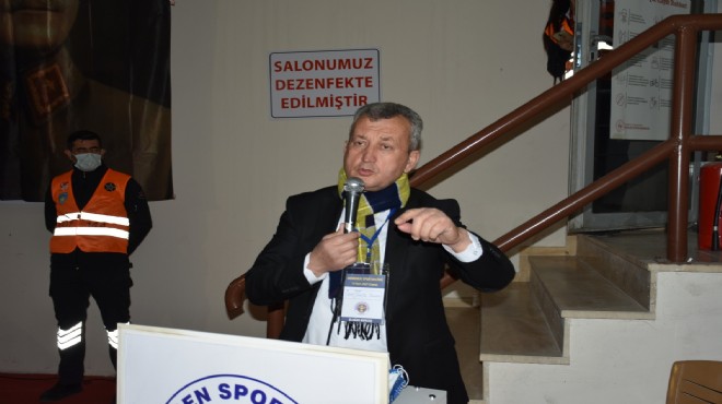 Menemenspor da Kazım Hürol Taklak yeniden başkan seçildi  